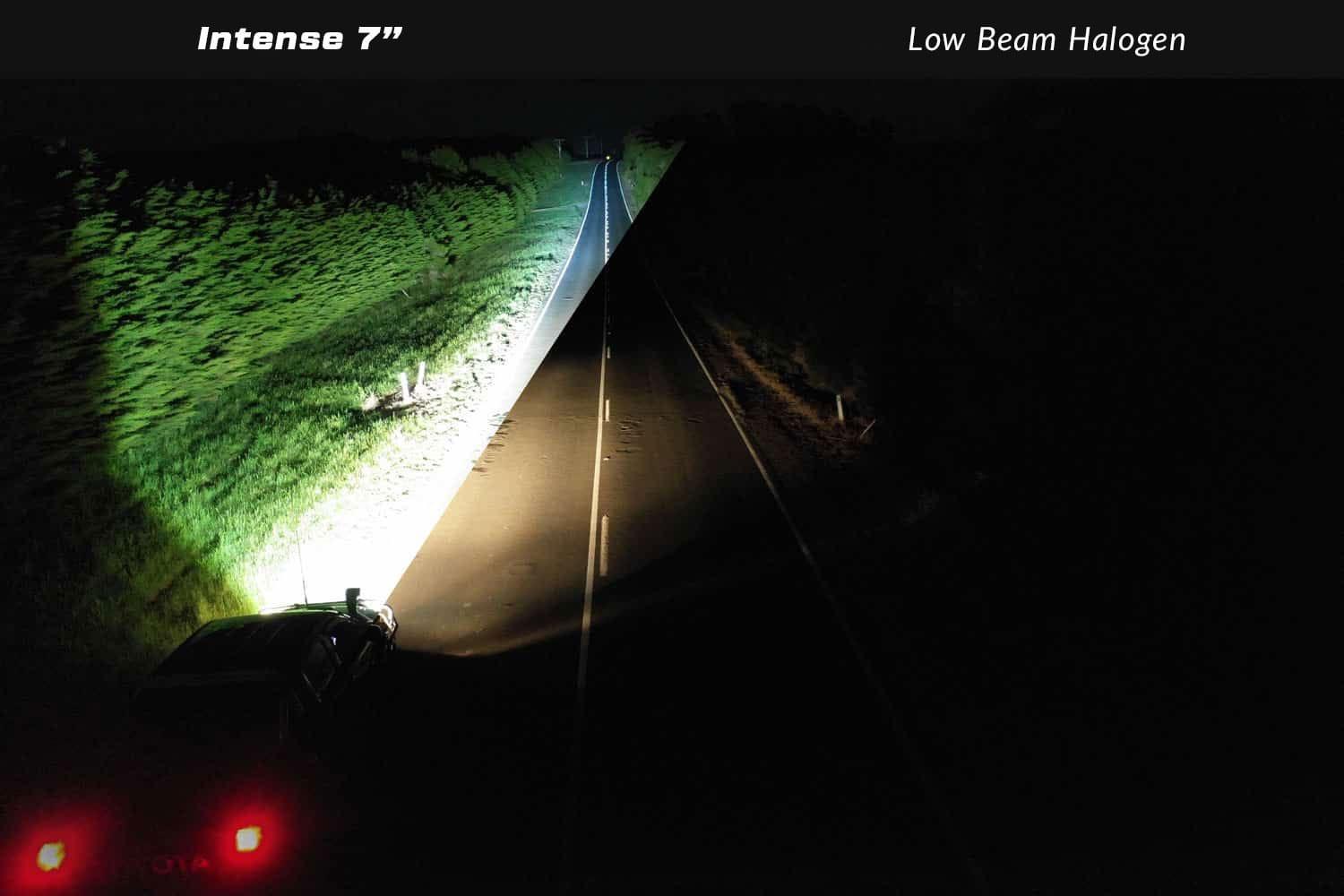 7 Inch LED Driving Lights - Intense V2.0 (Triple Pack) - Brixton 4x4 - Buy Online Now!