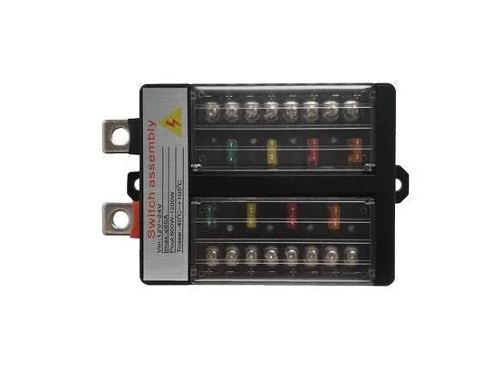 8 Way Switch Panel Module 9-30V Blue - Brixton 4x4 - Buy Online Now!