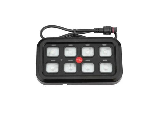 8 Way Switch Panel Module 9-30V Green - Brixton 4x4 - Buy Online Now!