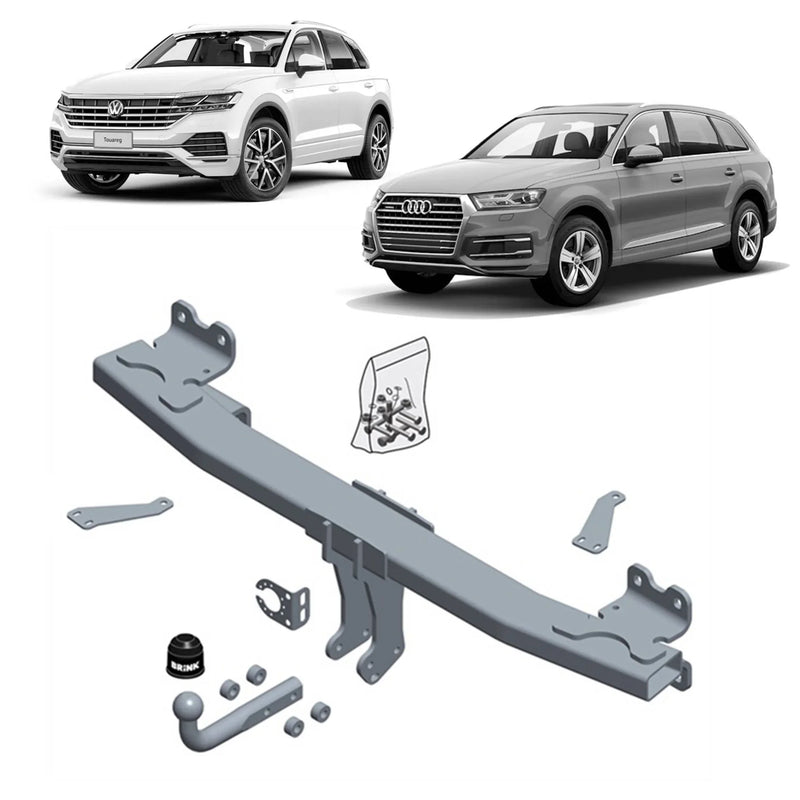 Brink Towbar for Volkswagen Touareg (11/2017 - on), Audi Q7 (01/2015 - on) - Brixton 4x4 - Buy Online Now!