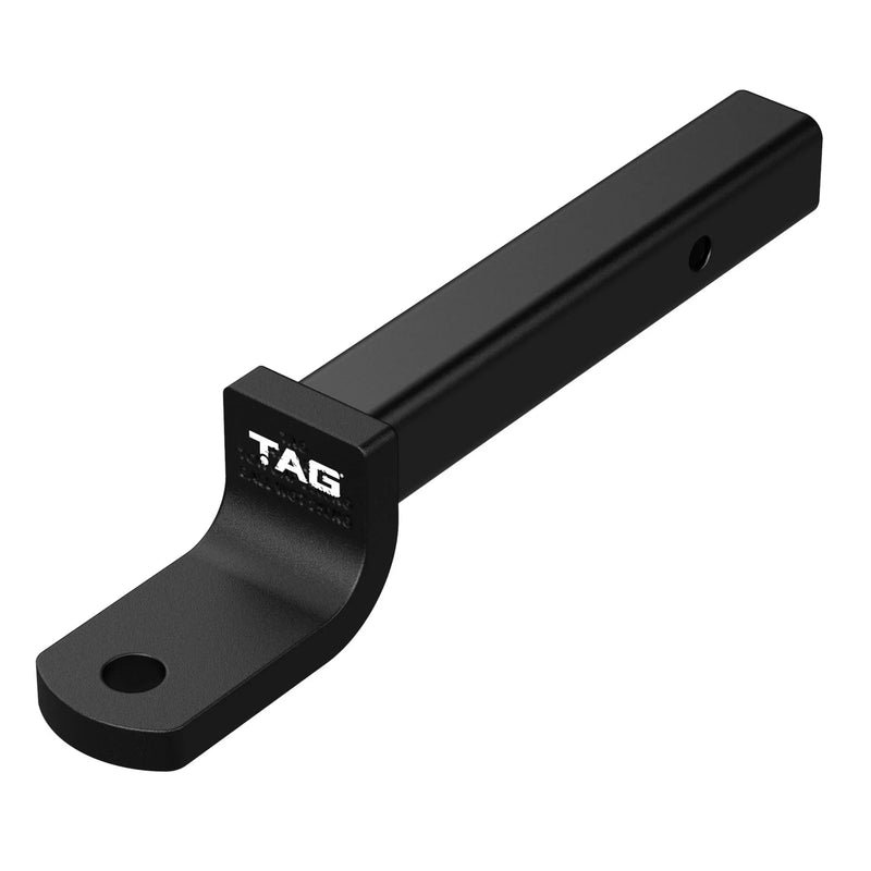 TAG Tow Ball Mount - 338mm Long, 90°Face, 50mm Square Hitch - Brixton 4x4 - Buy Online Now!
