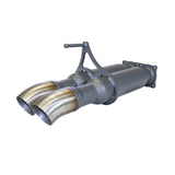 Redback Extreme Duty Rear Hot Dog Muffler for Toyota Landcruiser 200 Series 4.5L V8 (11/2007 - on) - Brixton 4x4 - Buy Online Now!