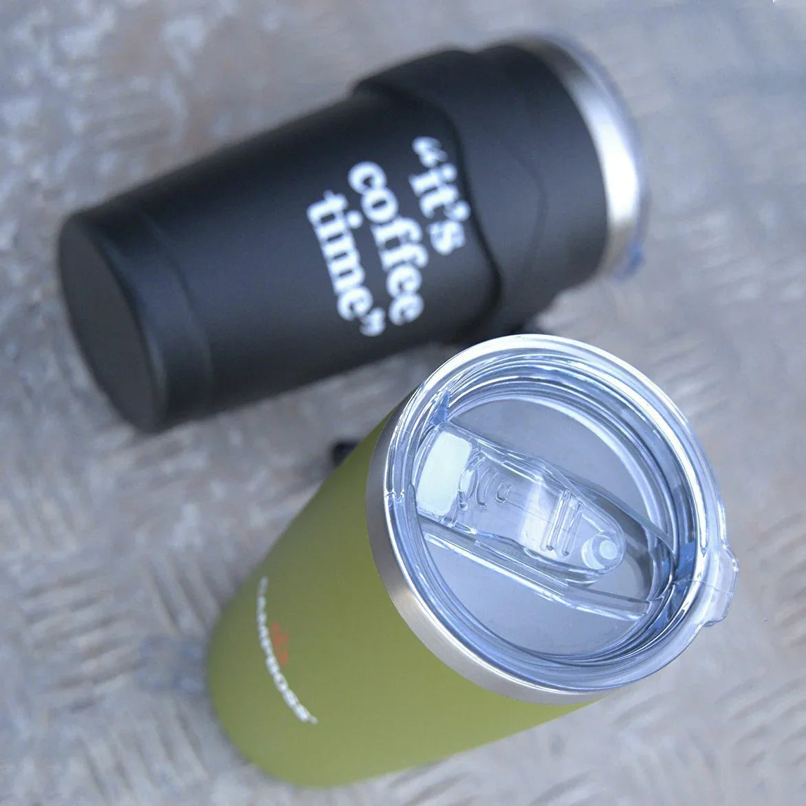 Campboss Travel Mug - Olive - Brixton 4x4 - Buy Online Now!