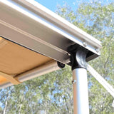 Car Awning 2.5m x 2.5m Sand Colour