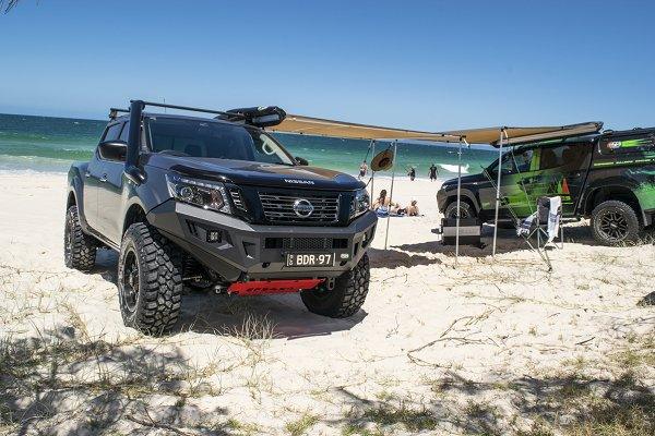 Car Awning 2.5m x 2.5m Sand Colour - Brixton 4x4 - Buy Online Now!