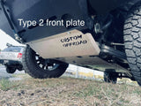 Custom OffRoad Bash Plates for Isuzu MUX 2012-2021 - Brixton 4x4 - Buy Online Now!
