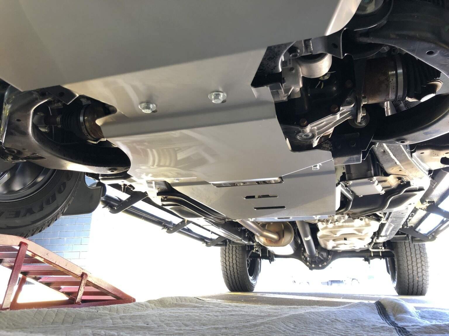 toyota hilux bash plates custom off road