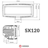 CX4 Scene - LED Work Light - Polar Edition - Brixton 4x4 - Buy Online Now!