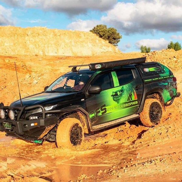 EFS Side Steps to suit Toyota Hilux Revo 2015+ - Brixton 4x4 - Buy Online Now!