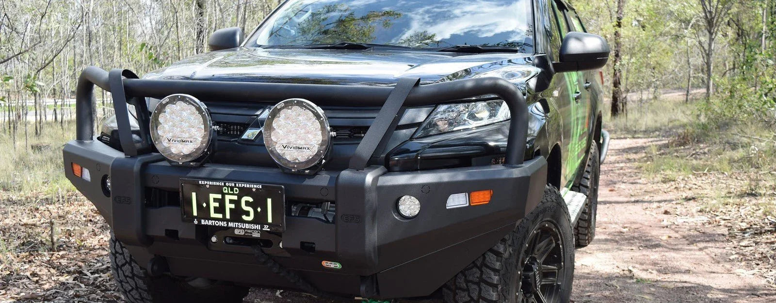 EFS BULLBARS (STOCKMAN) TO SUIT TOYOTA LANDCRUISER