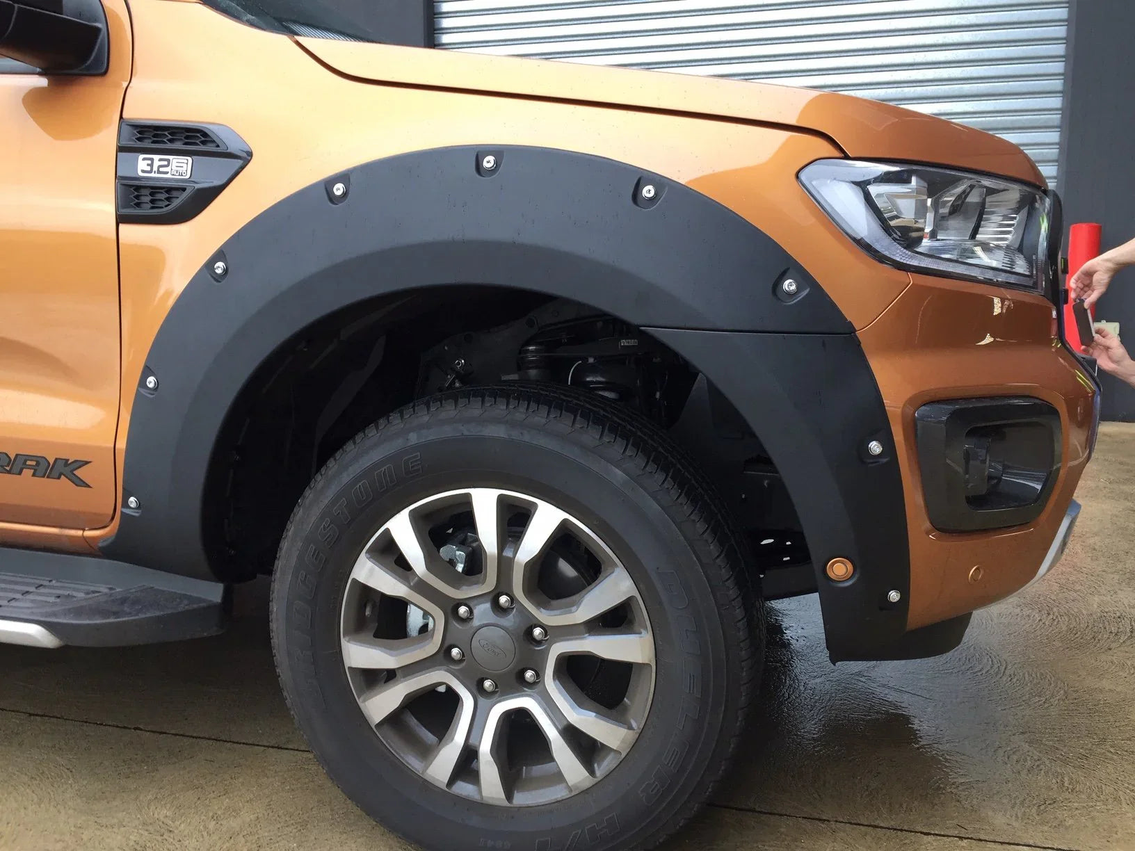 EGR Fender Flares Full Set Ford Ranger PX3 & Wildtrak Bolt Style - Brixton 4x4 - Buy Online Now!