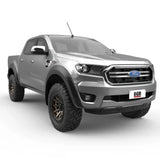 EGR Fender Flares Full Set Matte Black for Ford Ranger PX3 - Brixton 4x4 - Buy Online Now!
