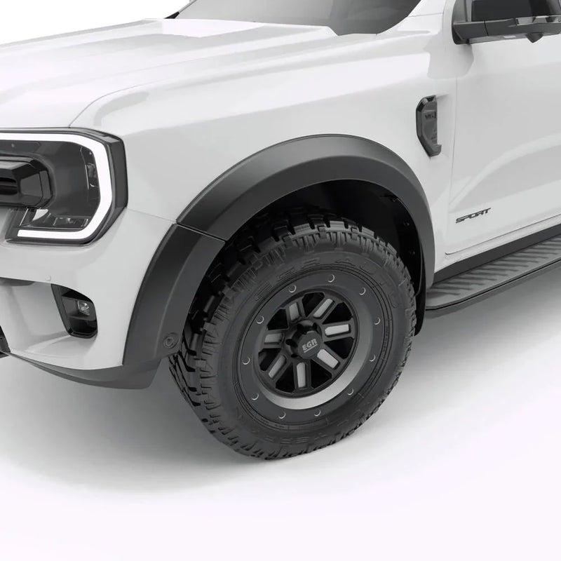 EGR Fender Flares Ultra Matte Black for Next Gen Everest 2022+