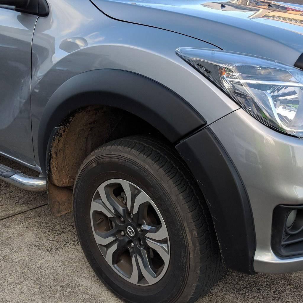 mazda bt50 flares in black