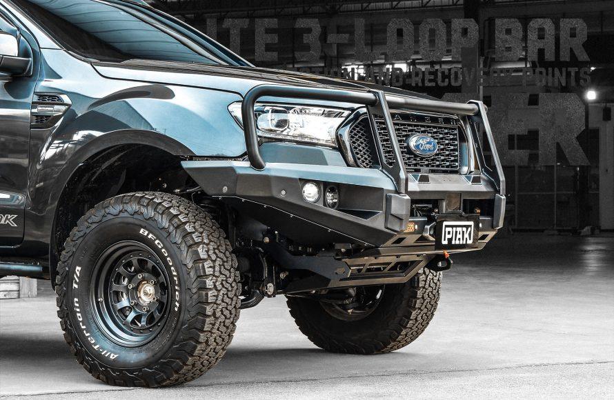 Elite Post Piak Bull Bar To Suit Everest & PX Ford Ranger (6/2015 to 4/2022) Bull Bull Replacement - Brixton 4x4 - Buy Online Now!