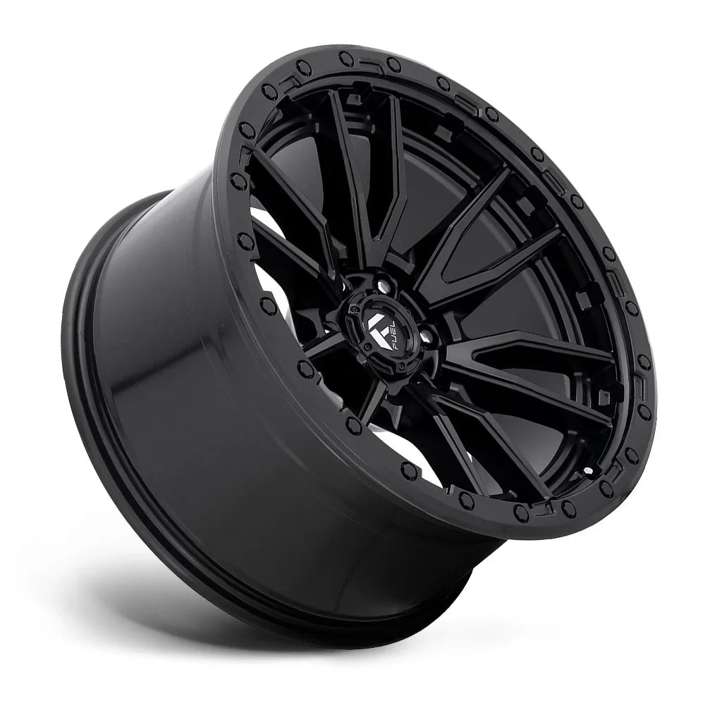 Fuel Rebel 6 Wheels Matte Black - Brixton 4x4 - Buy Online Now!