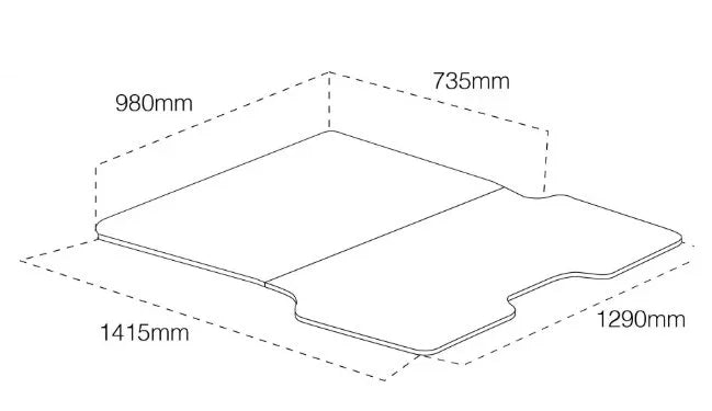 HSP LoadSlide – Mitsubishi Triton MQ/MR Dual Cab Aftermarket Accessory