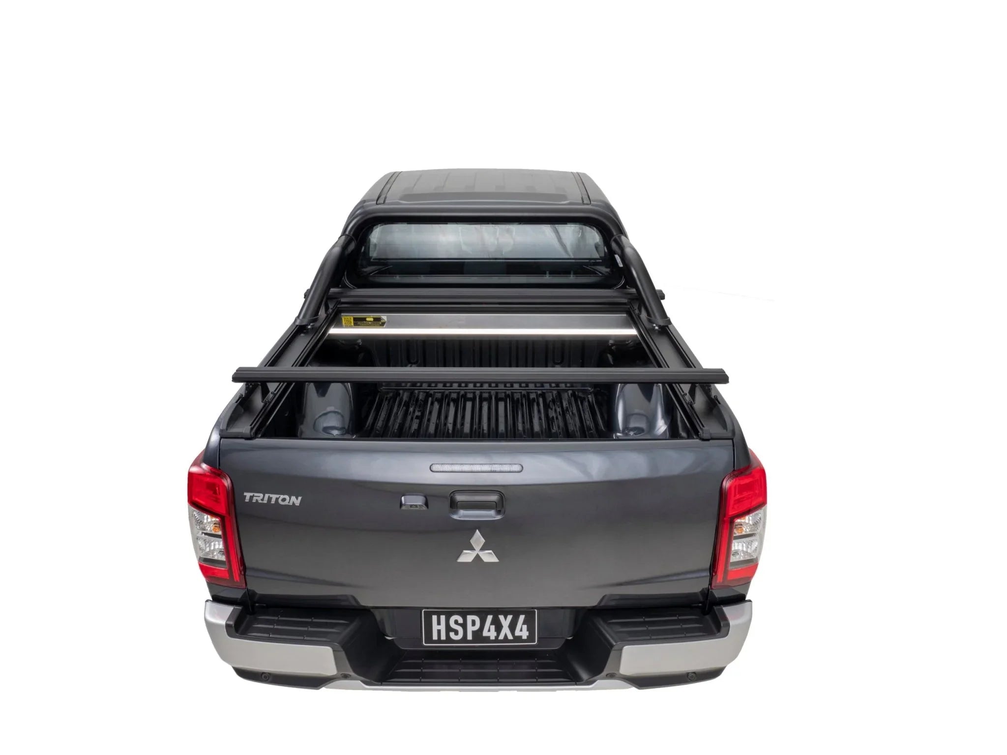 HSP Roll R Cover Series 3 Mitsubishi Triton MQ-MR Dual Cab with Sports Bar Mounting Kit - Brixton 4x4 - Buy Online Now!