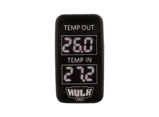 Dual Temperature Meter Oe Rpl - Early Toyota         White Led