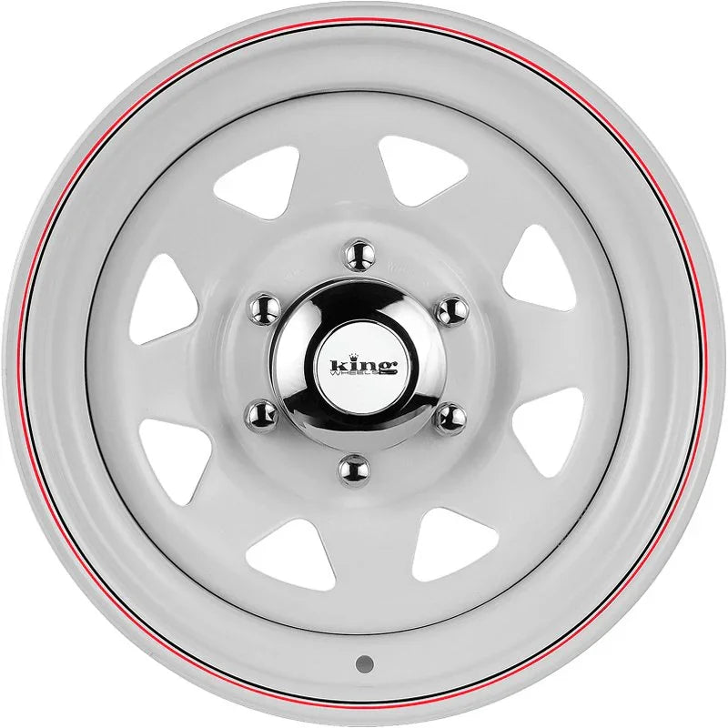 King Terra Wheels 15 Inch White - Brixton 4x4 - Buy Online Now!