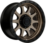 Kings Hurricane Wheel Satin Bronze Black Lip