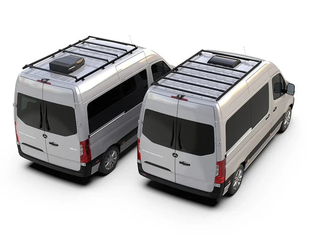 Mercedes Benz Sprinter (L1H1/144in SWB/high Roof) (2007-Current) Slimpro Van Rack Kit - by Front Runner