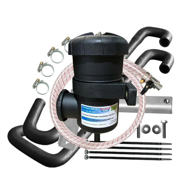 ProVent Catch Can Vehicle Specific Kit suits Land Cruiser 200 Series 4.5L VDJ TD 2008+