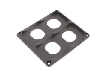 Quad Flush Mount Housing T/S - Hulk 4X4 Socket Range