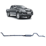 Redback Extreme Duty Exhaust for Toyota Hilux 3.0L D4D (02/2005 - 10/2015) - Brixton 4x4 - Buy Online Now!