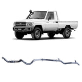 Redback Extreme Duty Exhaust for Toyota Landcruiser 79 Series Single Cab (03/2007 - 10/2016) - Brixton 4x4 - Buy Online Now!