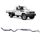 Redback Extreme Duty Exhaust for Toyota Landcruiser 79 Series Single Cab (03/2007 - 10/2016) - Brixton 4x4 - Buy Online Now!