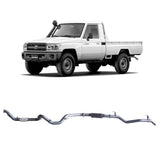 Redback Extreme Duty Exhaust for Toyota Landcruiser 79 Series Single Cab (03/2007 - 10/2016) - Brixton 4x4 - Buy Online Now!