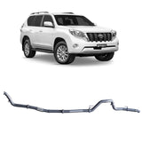 Redback Extreme Duty Exhaust for Toyota Prado 120/150 Series 1KD-FTV (11/2006 - 07/2015) - Brixton 4x4 - Buy Online Now!