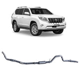 Redback Extreme Duty Exhaust for Toyota Prado 120/150 Series 1KD-FTV (11/2006 - 07/2015) - Brixton 4x4 - Buy Online Now!