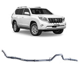 Redback Extreme Duty Exhaust for Toyota Prado 120/150 Series 1KD-FTV (11/2006 - 07/2015) - Brixton 4x4 - Buy Online Now!