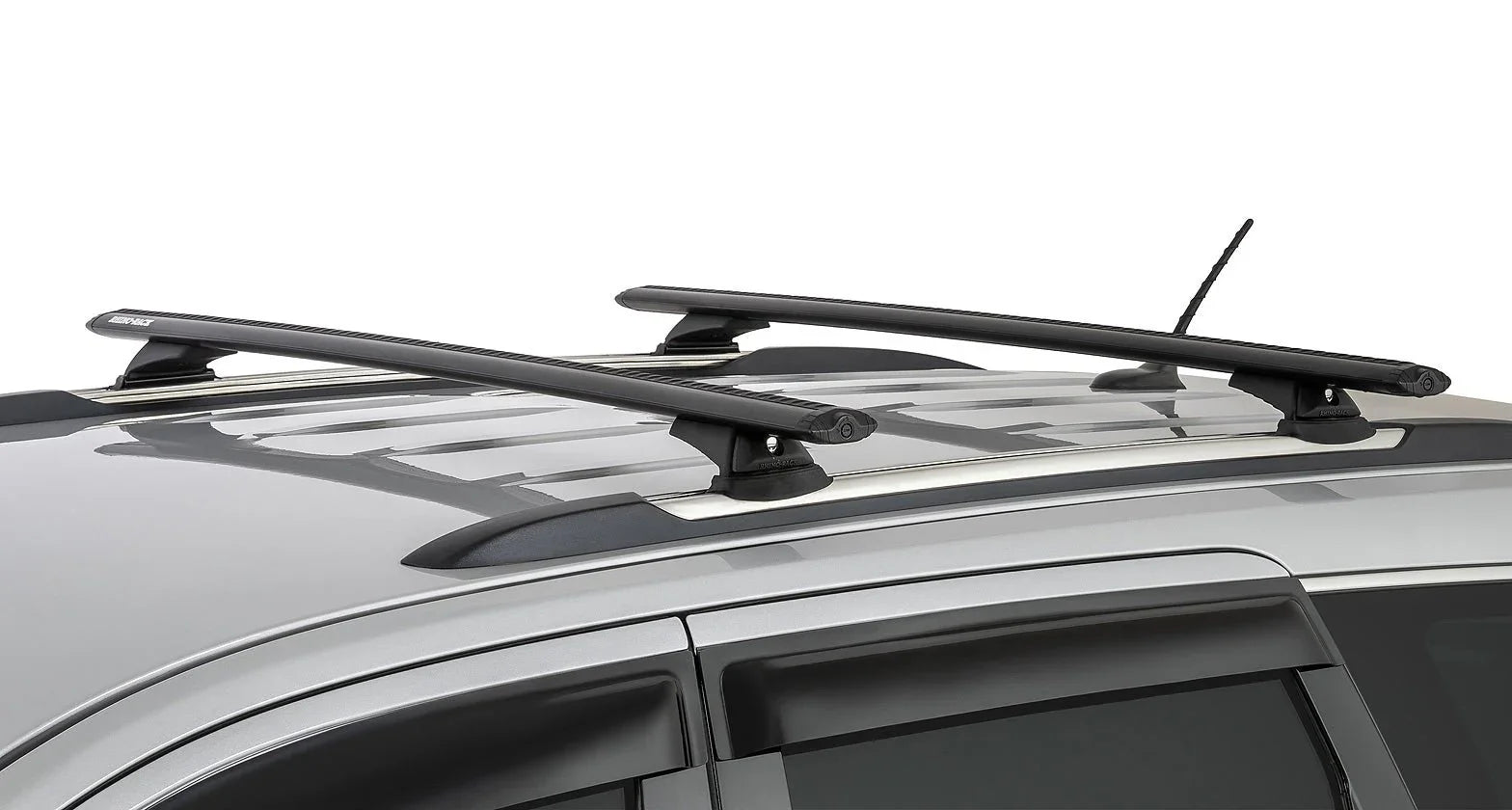 Rhino Rack Vortext RCL Black 2 Bar Roof Rack - Brixton 4x4 - Buy Online Now!