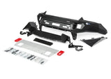 Rival Bumper to suit Isuzu Dmax 2017-2019 Black, with fog lights, winch mount, flip up number plate - Brixton 4x4 - Buy Online Now!