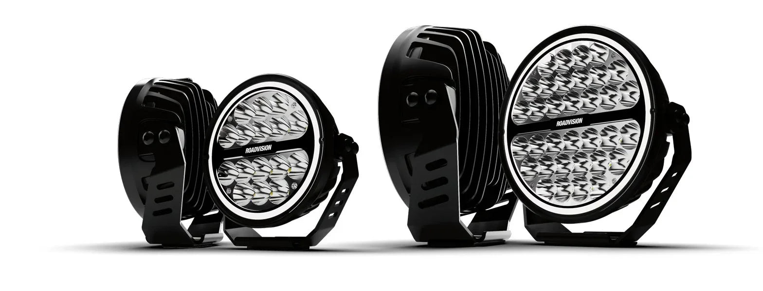 Roadvision Stealth 9" Halo Series Driving Spot Light