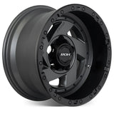 ROH Vulcan Wheels Rims in Matte Black