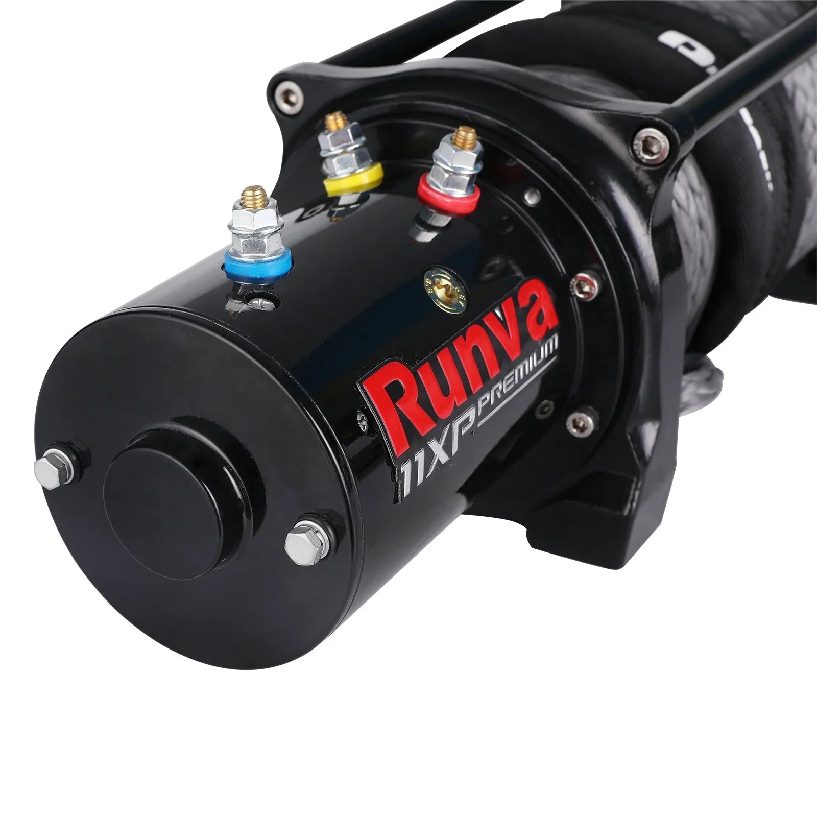 Runva Winch 11XP Premium 12V with Synthetic Rope 11000lb 4900kg - Brixton 4x4 - Buy Online Now!