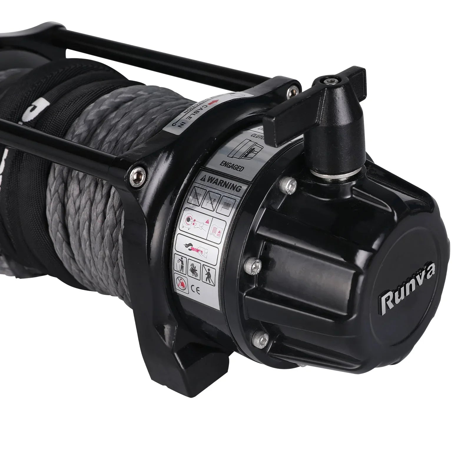 Runva Winch 11XP Premium 12V with Synthetic Rope 11000lb 4900kg - Brixton 4x4 - Buy Online Now!
