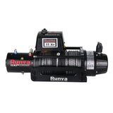 Runva Winch 11XP Premium 12V with Synthetic Rope 11000lb 4900kg - Brixton 4x4 - Buy Online Now!