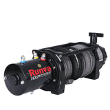Runva Winch 11XP Premium 12V with Synthetic Rope 11000lb 4900kg - Brixton 4x4 - Buy Online Now!