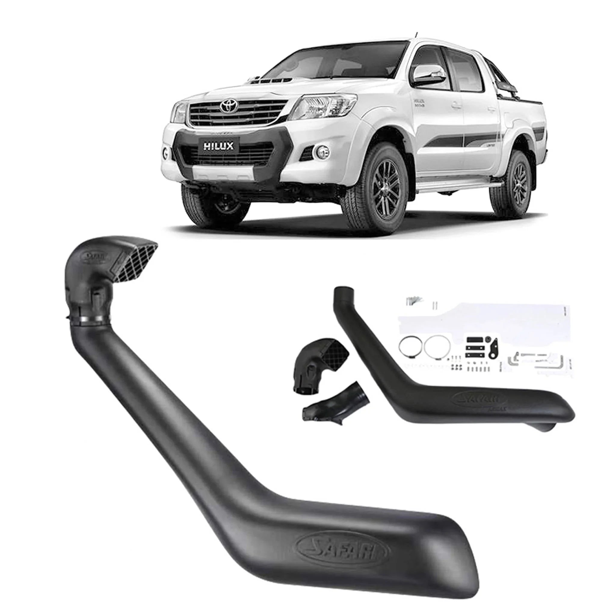 Safari Snorkel for Toyota Hilux (01/2005 - 10/2015) - Brixton 4x4 - Buy Online Now!