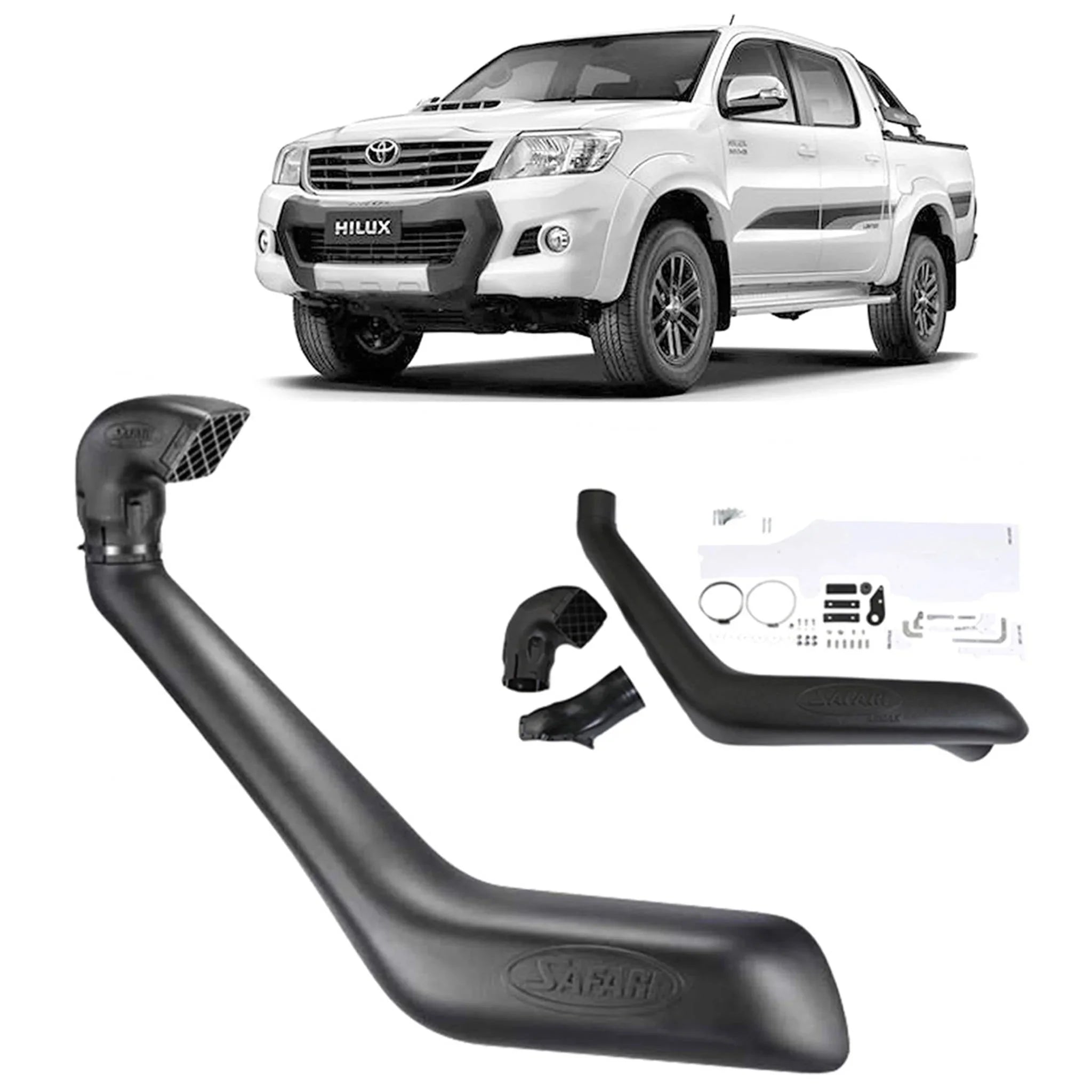 Safari Snorkel for Toyota Hilux (08/2005 - 10/2015) - Brixton 4x4 - Buy Online Now!