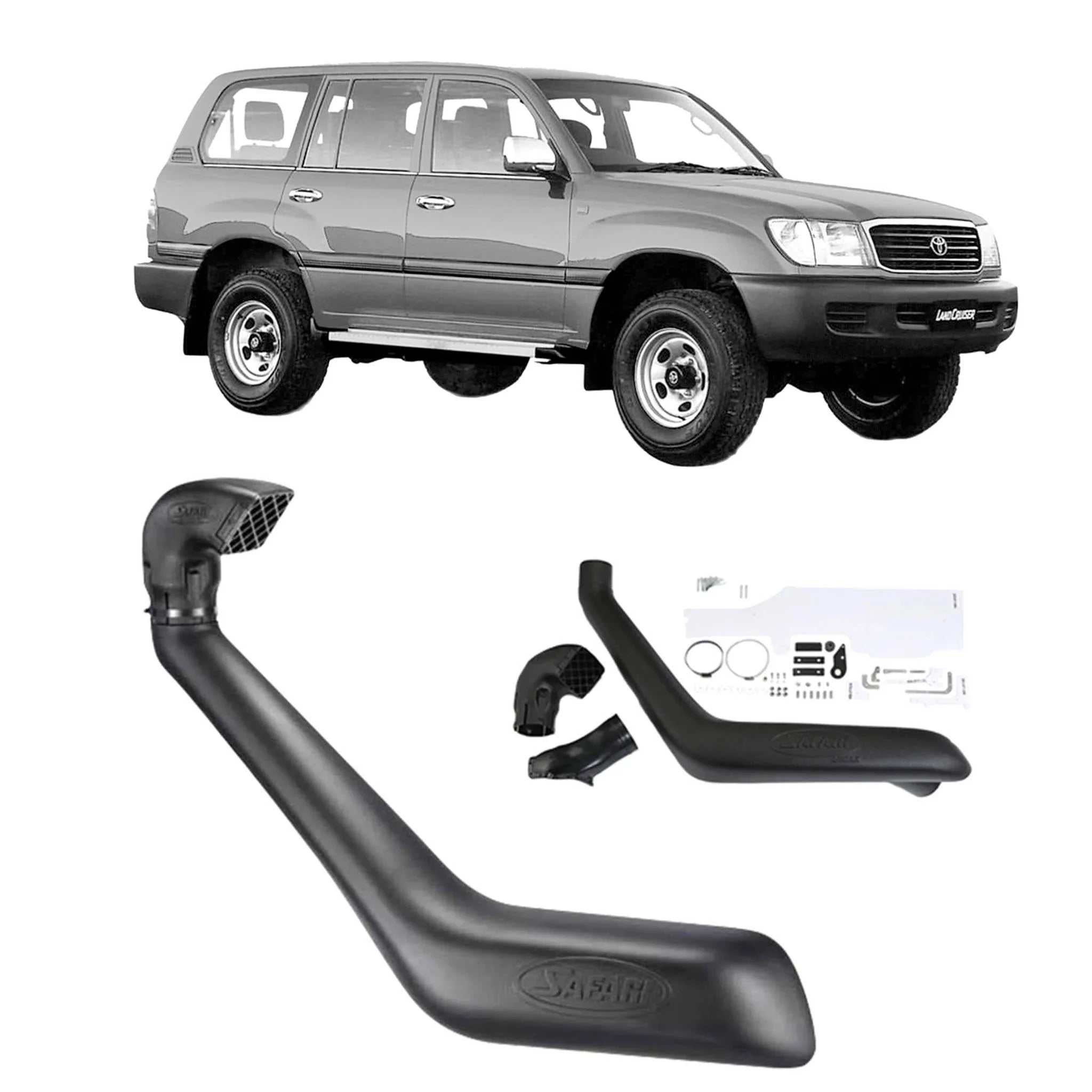 Safari Snorkel for Toyota Landcruiser (03/1998 - 10/2007) - Brixton 4x4 - Buy Online Now!