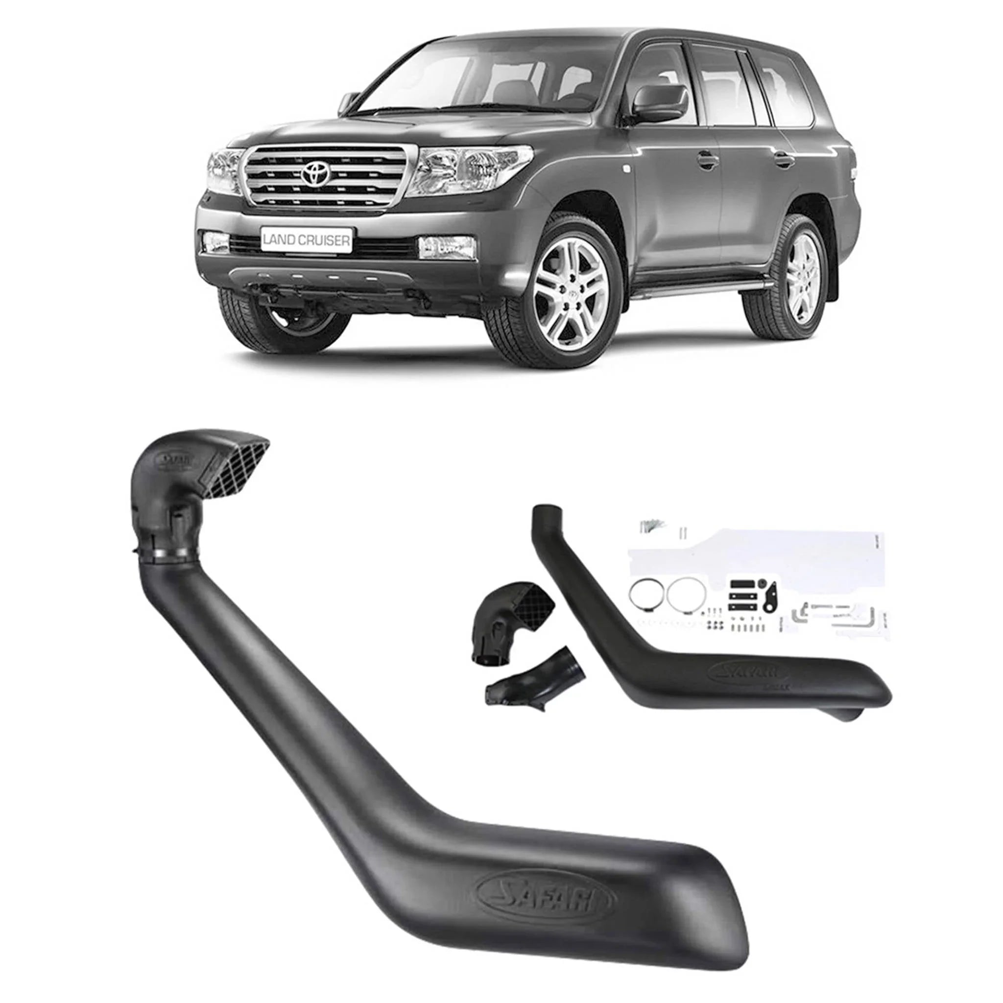 Safari Snorkel for Toyota Landcruiser (08/2007 - 09/2015) - Brixton 4x4 - Buy Online Now!