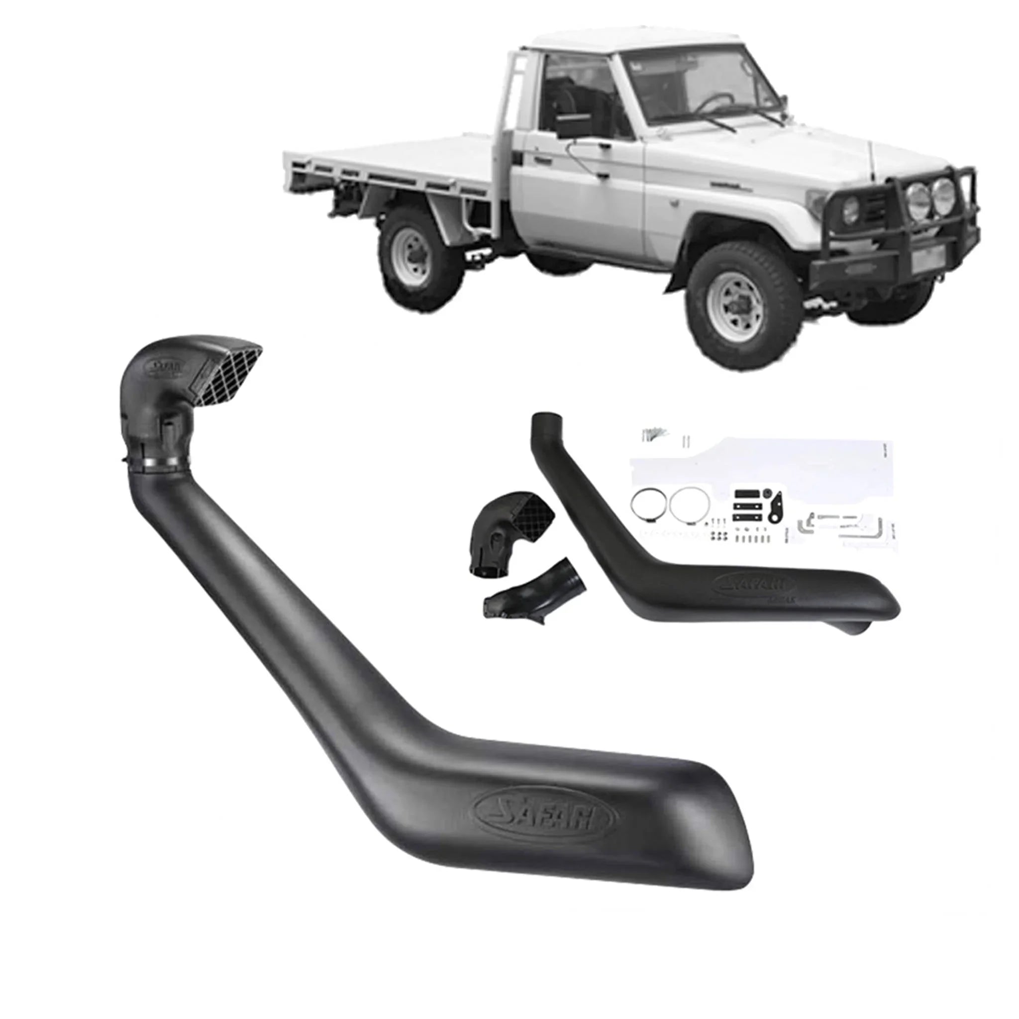 Safari Snorkel for Toyota Landcruiser (11/1984 - 1993) - Brixton 4x4 - Buy Online Now!