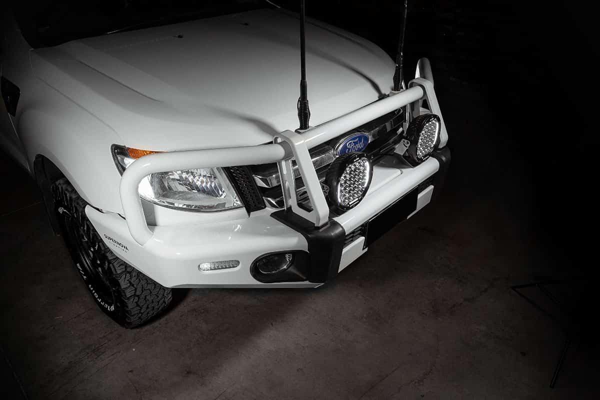 Supernova Rogue 8.5″ LED Driving Lights - Pair  with harness