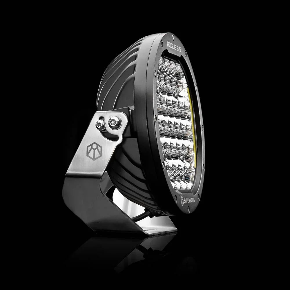 Supernova Rogue 8.5″ LED Driving Lights - Pair  with harness